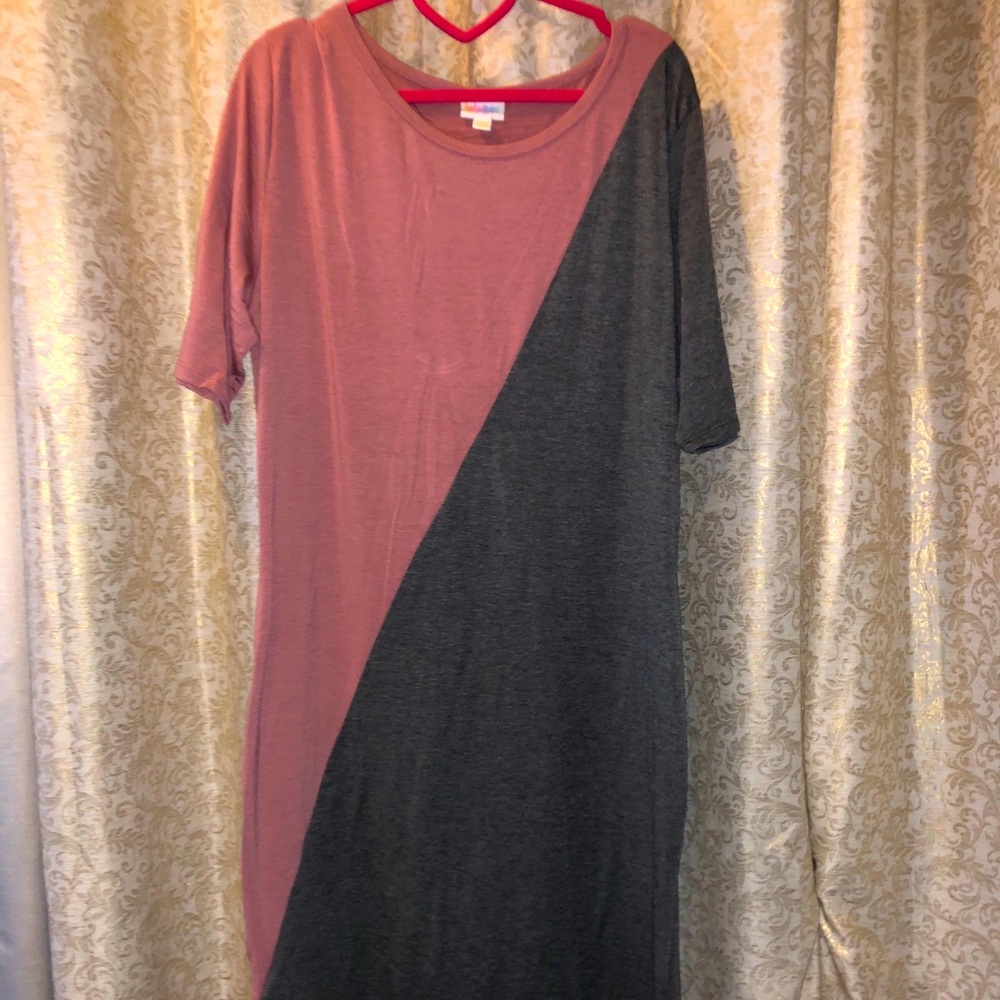 LuLaRoe Julia Dress size 3XL NWT